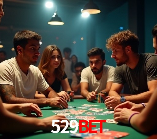 Interface moderna da plataforma 529bet